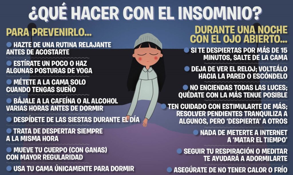 10 tips para dormir mejor y olvidarte del insomnio