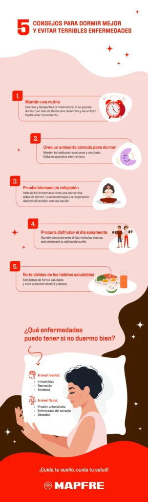 5 consejos para evitar pesadillas y ayudar a dormir mejor