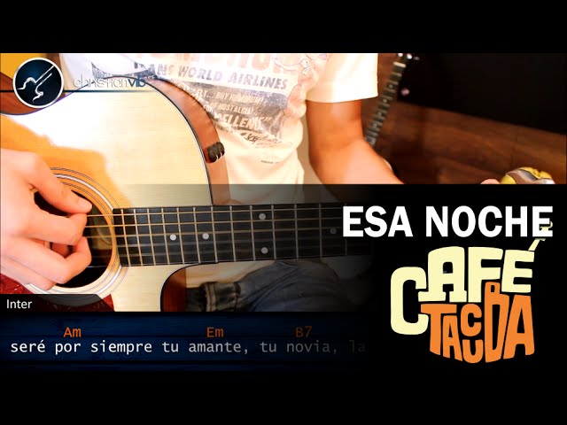 Acordes de pasión en la noche: Guitarra y café