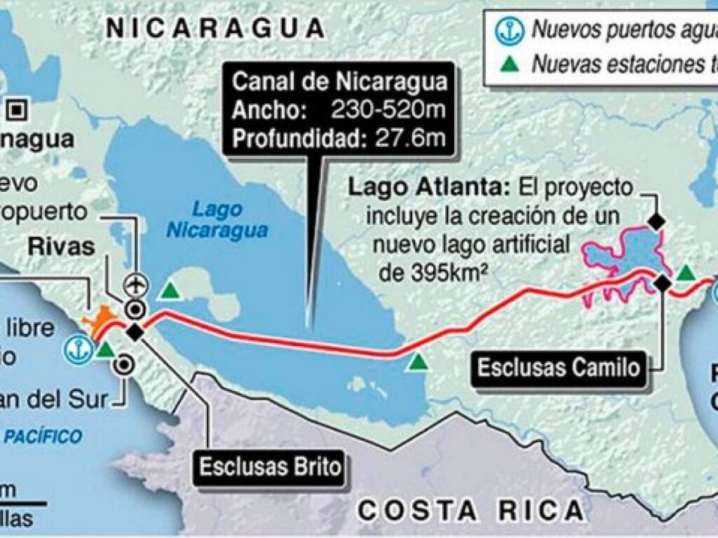 Adiós al sueño del canal interoceánico en Nicaragua por incertidumbre financiera