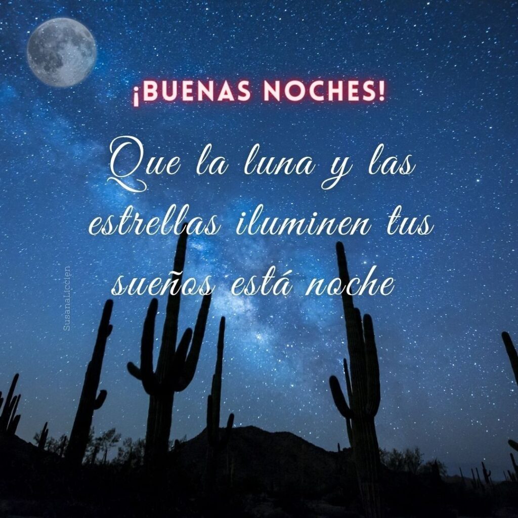 Alcanza las estrellas: sigue tus sueños con la luna como guía