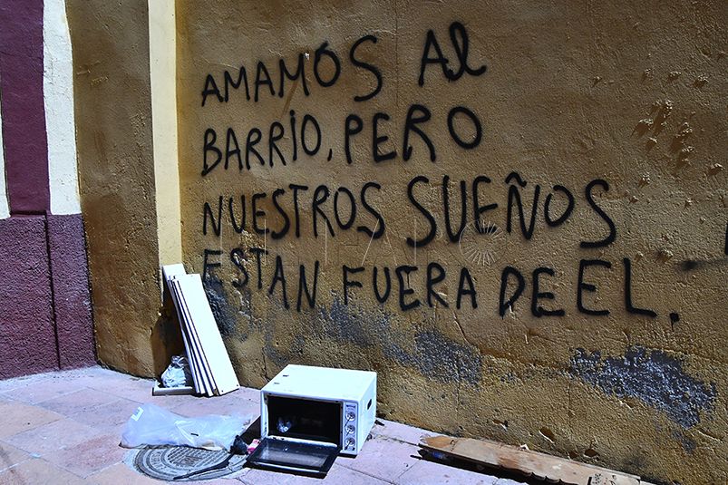 Amamos el barrio, pero nuestros sueños van más allá