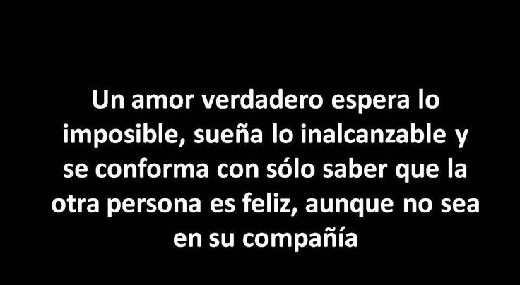 Amor verdadero: esperando lo imposible, alcanzando lo inalcanzable