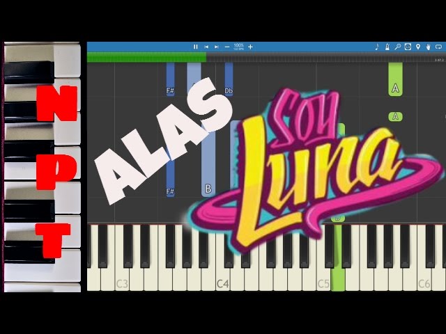 Aprende a tocar Soy Luna en piano - Partitura disponible