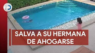 Aterradora pesadilla: salvar a mi hermana de ahogarse