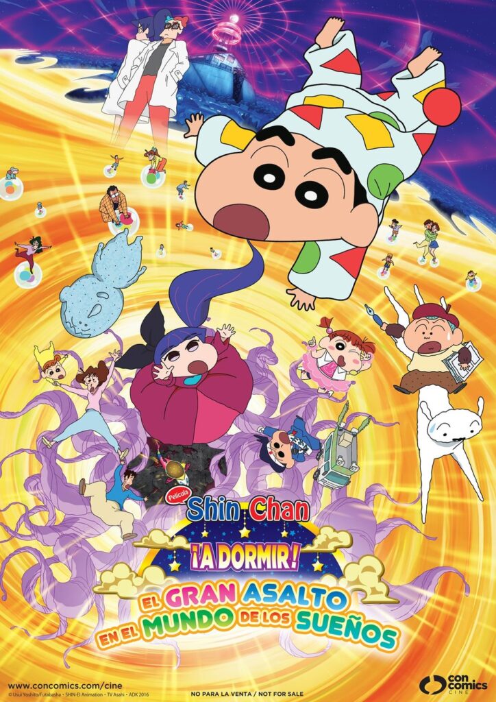 ¡Atrévete a soñar con Shin Chan en su asalto por España!