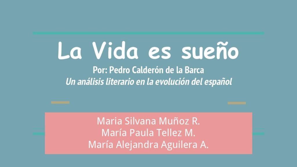 Ay infeliz, la vida es sueño: reflexiones sobre nuestra existencia