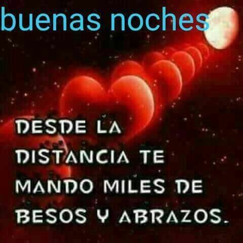 Besos que traspasan la noche hasta tus sueños