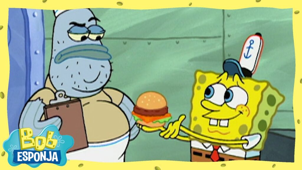 Bob Esponja sueña con la hamburguesa perfecta