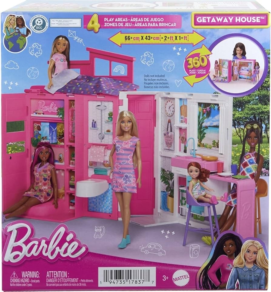 Caja casa de ensueño Barbie: ¡juega y vive la fantasía!