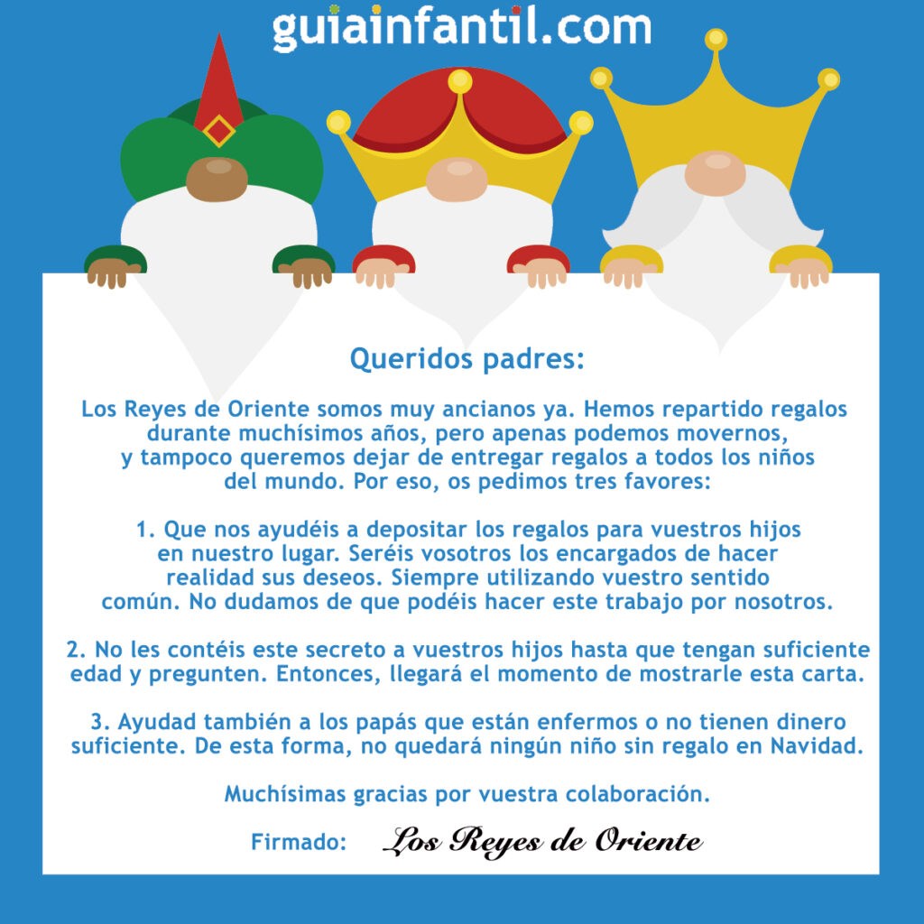 Carta de Navidad a los Reyes Magos: haz realidad tus sueños