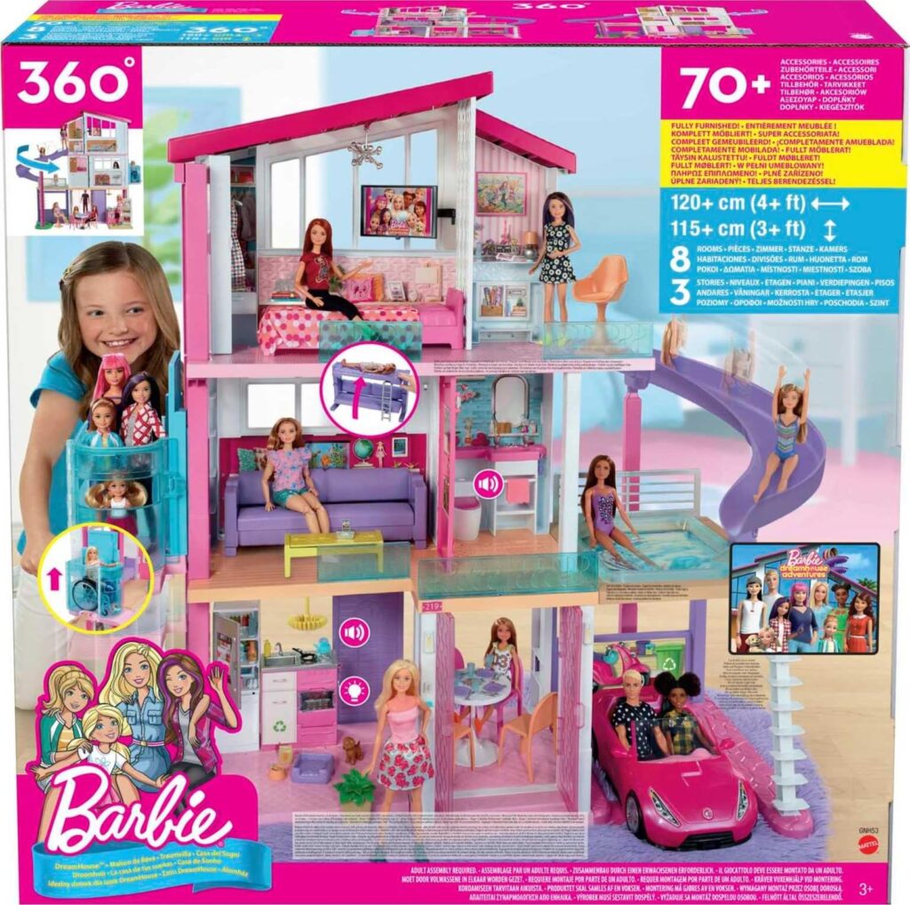 Casa de sueños de Barbie: ¡escanea y descubre con el código de barras!