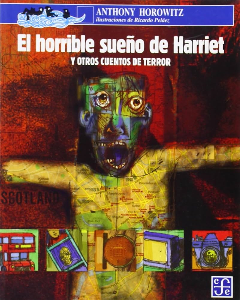 Colorea tus pesadillas con la portada de El Horrible Sueño de Harriet