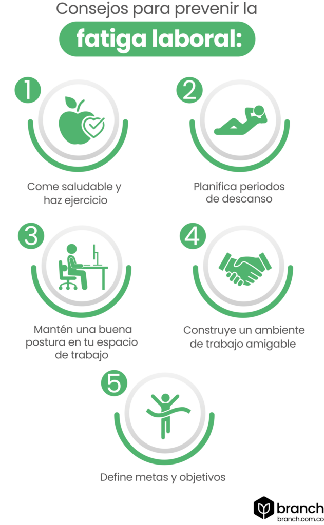 Combate la fatiga laboral: tips para sentirte energizada