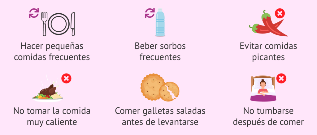 Combatir las náuseas y mareos después de comer: consejos efectivos