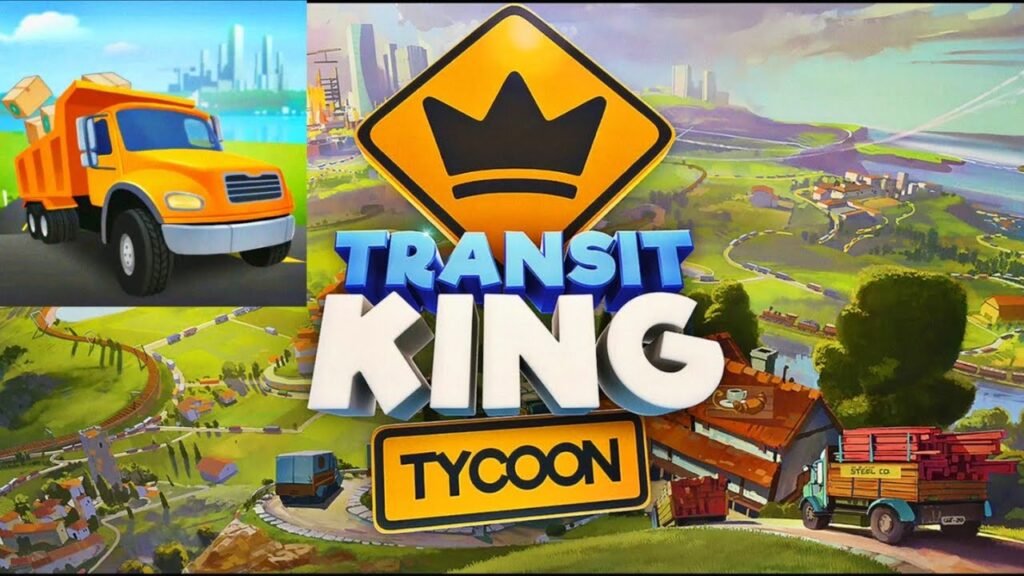 Construye tu imperio de transporte en Transit King Tycoon