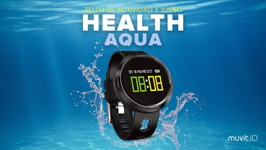 Controla tu actividad y sueño con el reloj Aqua Muvit IO