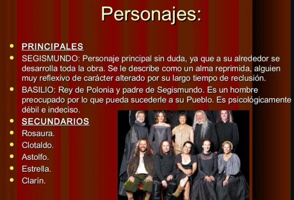 Descubre a los personajes principales de La vida es un sueño