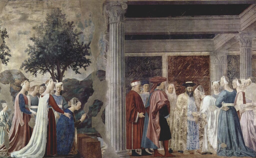 Descubre el arte renacentista en la Capilla de la Vera Cruz de Piero della Francesca