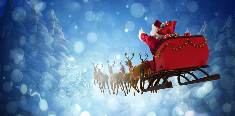 Descubre el misterio detrás de soñar con el trineo de Santa Claus