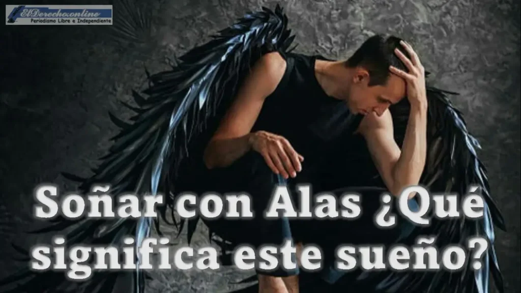 Descubre el misterio: Soñar con un hombre con alas negras