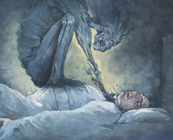Descubre el nombre del demonio de la parálisis del sueño en segundos