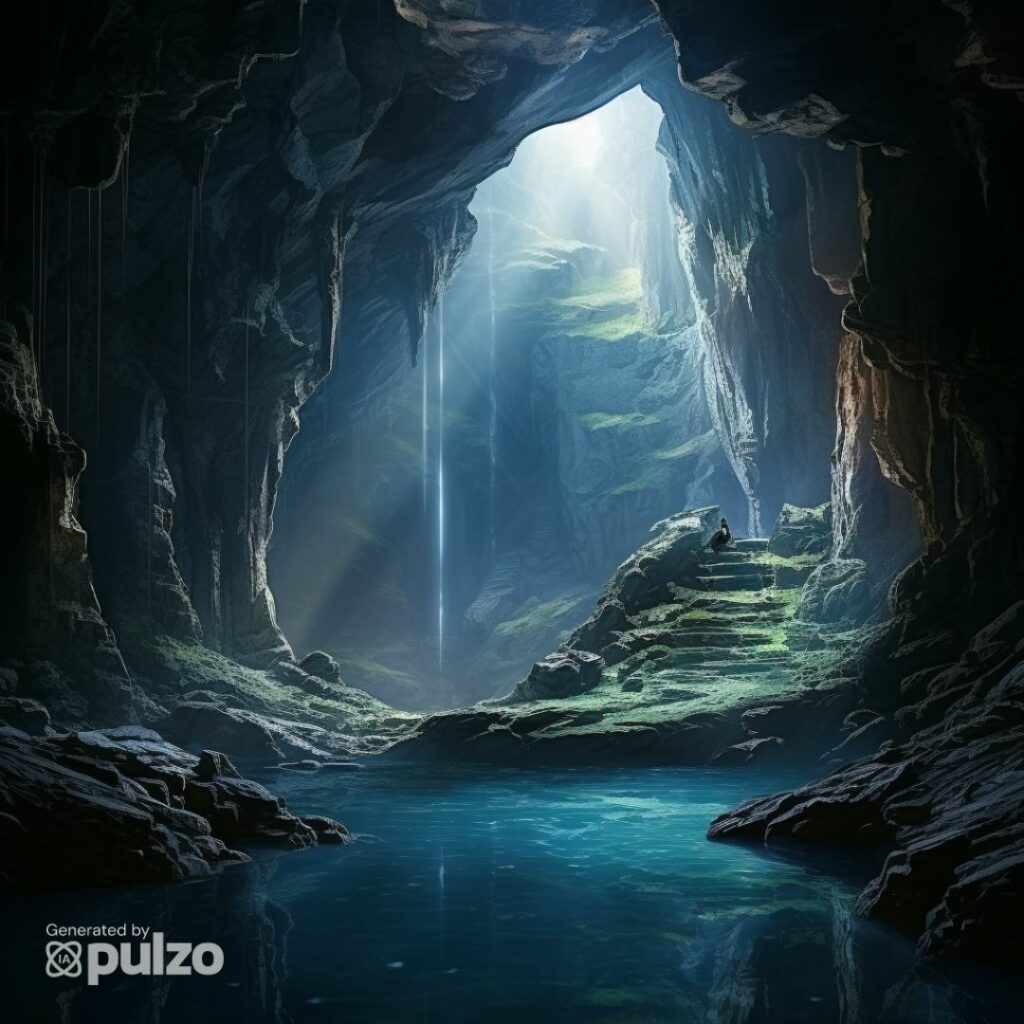 Descubre el significado de soñar con agua cristalina en una cueva