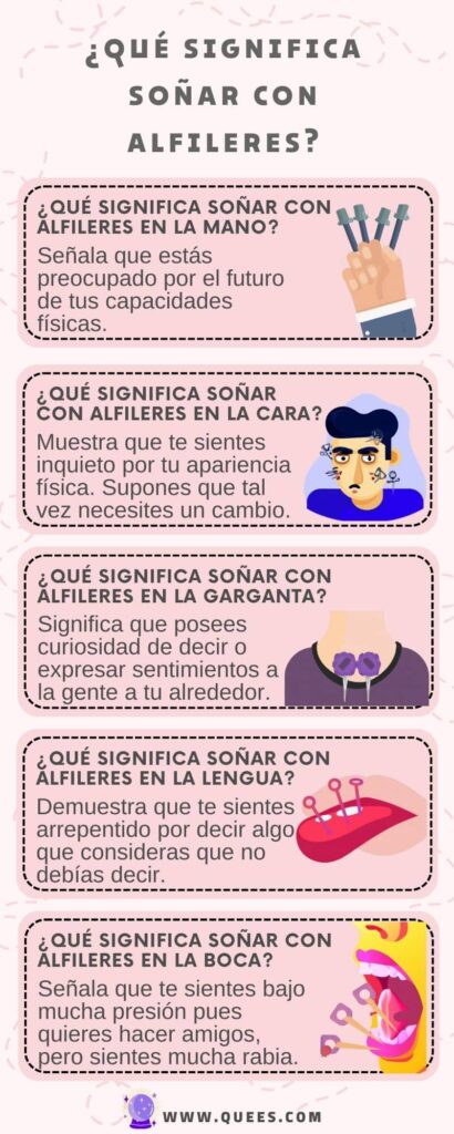 Descubre el significado de soñar con agujas y alfileres en la boca