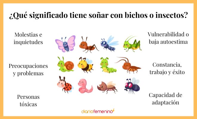 Descubre el significado de soñar con bichos en la cama