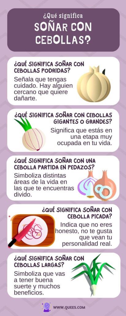 Descubre el significado de soñar con cebollas blancas y rojas