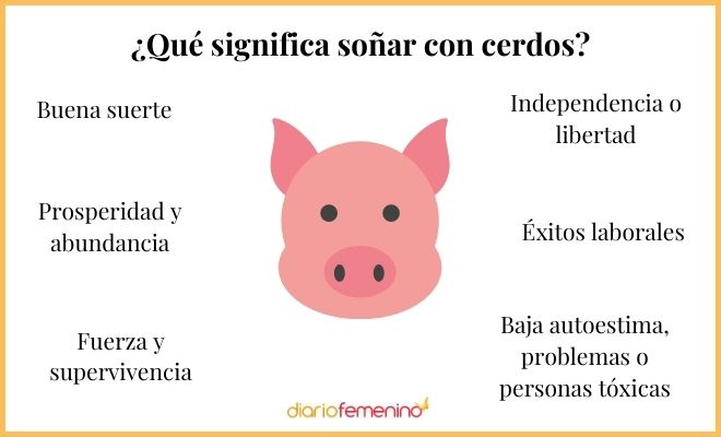 Descubre el significado de soñar con cerdos y sus crías