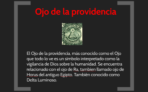 Descubre el significado de soñar con el Ojo de la Providencia