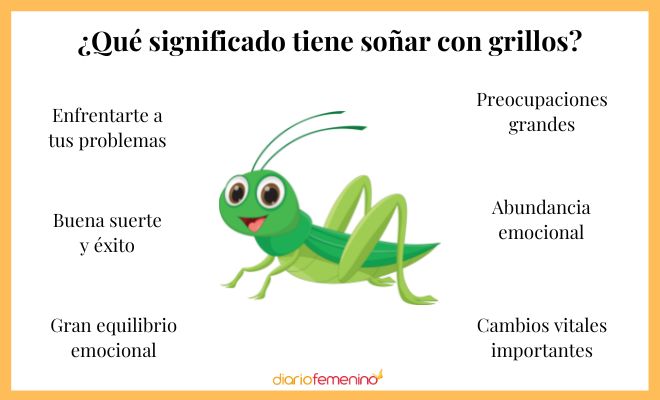 Descubre el significado de soñar con grillos verdes en casa