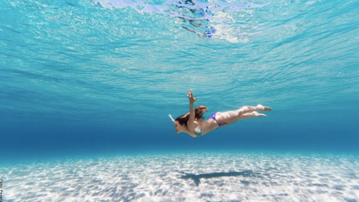 Descubre el significado de soñar con nadar en agua cristalina