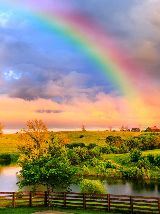 Descubre el significado de soñar con un arcoiris en el cielo