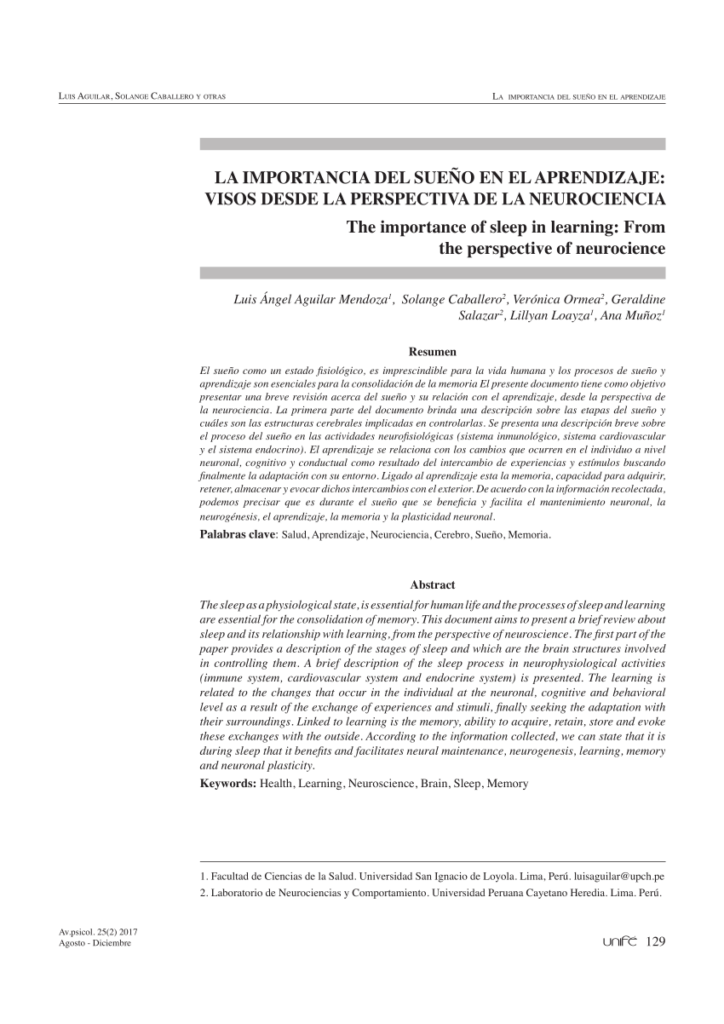 Descubre la importancia del sueño en el aprendizaje con Web of Science