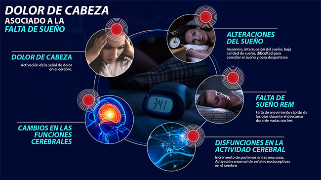 Descubre las causas del dolor de cabeza y sueño en este artículo