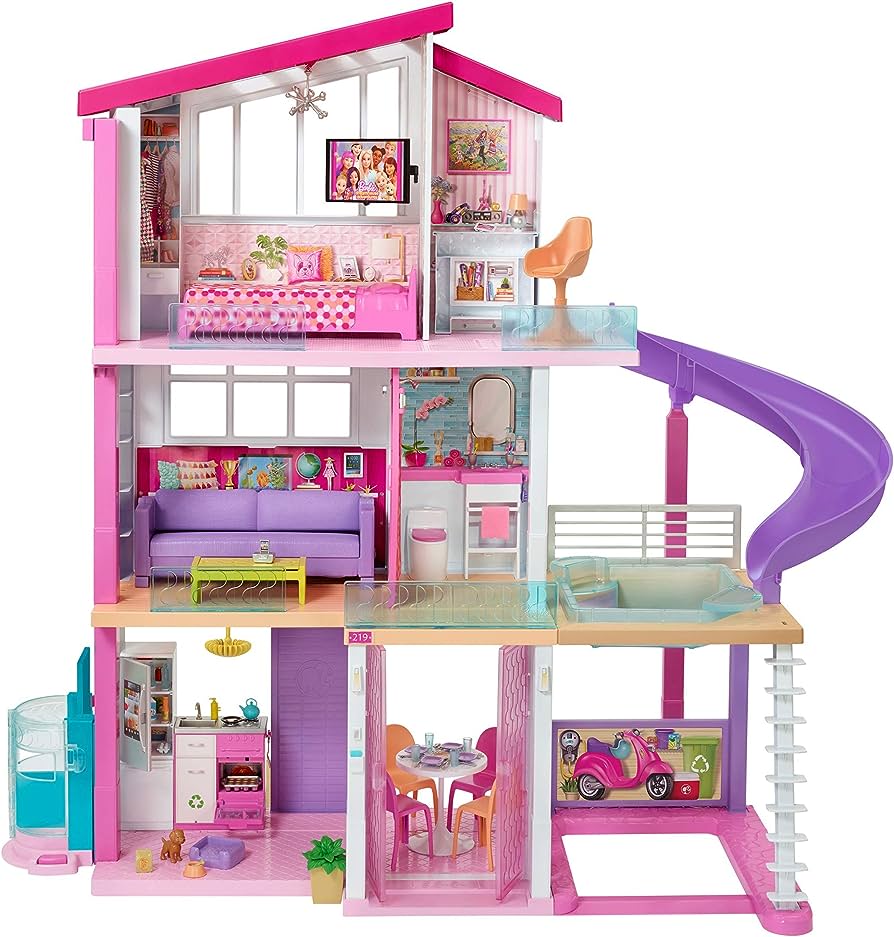 Descubre las medidas de la casa de ensueño de Barbie