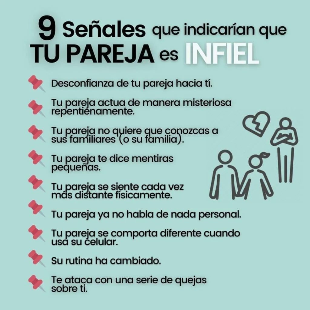 Descubre las señales que indican que tu pareja te será infiel