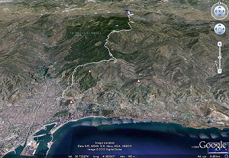 Descubre Málaga y Orihuela Costa desde el cielo con Google Earth