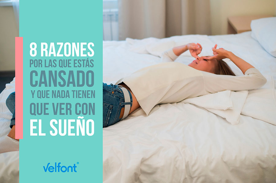 Descubre por qué siempre estás cansada y con sueño