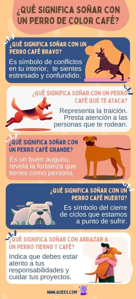 Descubre qué revela soñar con un perro sucio y manso café