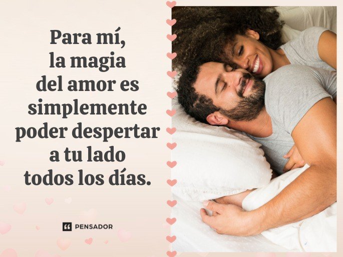 Despierta a tu pareja con estas palabras mágicas