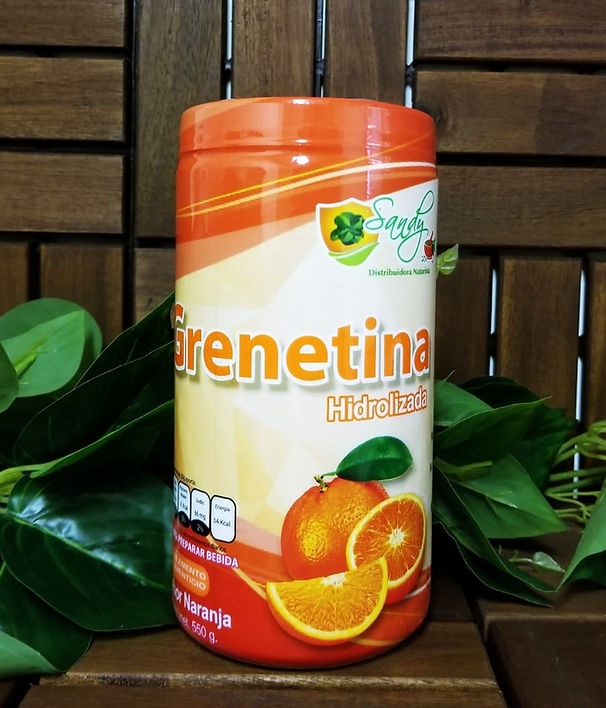 Despierta con energía: grenetina hidrolizada con jugo de naranja