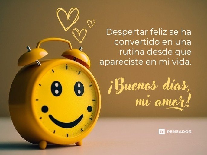 Despierta feliz cada día con el amor de tu vida a tu lado