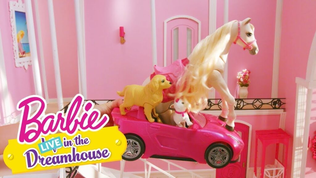 ¡Día del baño en la Casa de los Sueños de Barbie!