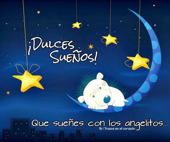 Dulces sueños: que tengas una feliz noche junto a los angelitos