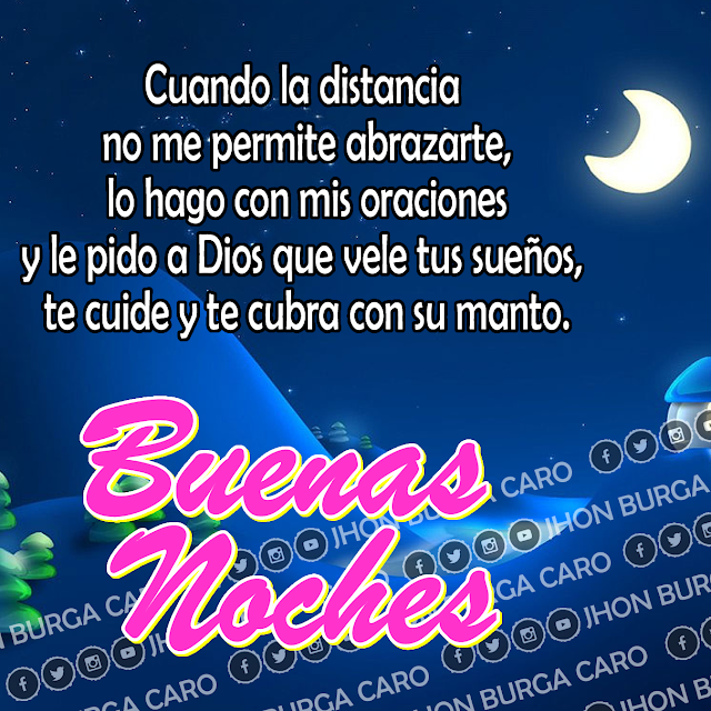 Dulces sueños: un saludo nocturno lleno de amor y buenos deseos