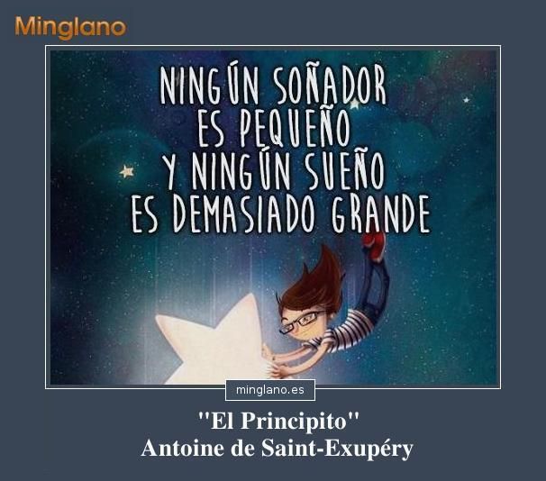 El principito: sueños grandes para soñadores pequeños