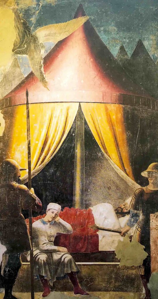 El sueño de Constantino: la Vera Cruz según Piero della Francesca